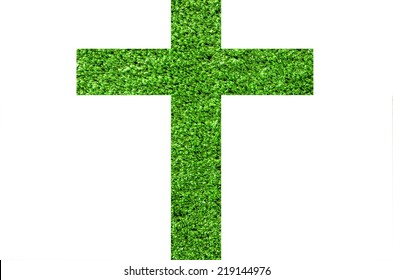 Green Symbol Made Grass Stock Illustration 63286726 | Shutterstock