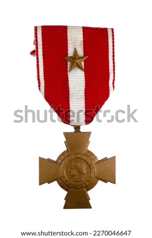 
The Cross for Military Valour is a military decoration of France.