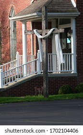 A cross on Easter Sunday.
