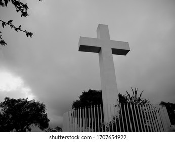 Cross On Top Of A Mountain Mount Helix, La Mesa, Ca