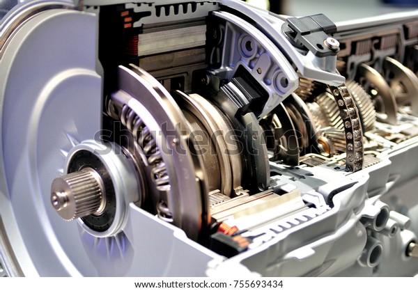 Cross Section Hybrid Car Automatic Transmission Stock Photo (Edit Now ...