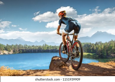 cross country biker