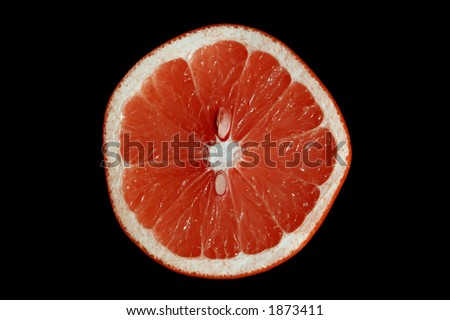 Crossection of Grapefruit