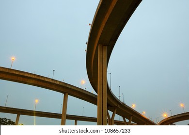 Crossing Highway Overhead