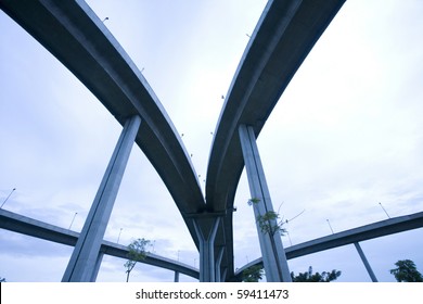 Crossing Highway Overhead