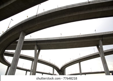 Crossing Highway Overhead