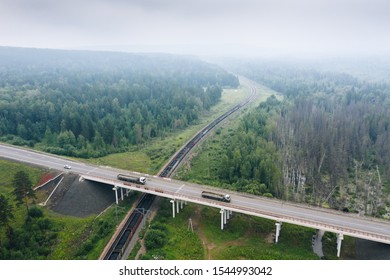 Crossing Of Highway R-255 