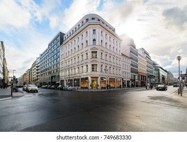 Crossroads shopping streets in Berlin. Germany, Europe. - Powered by Shutterstock