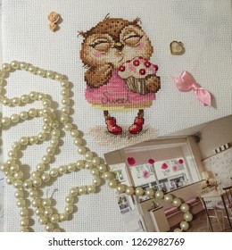 Crossstitch Pattern “cute Owl”