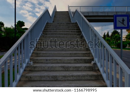 Similar – Foto Bild staircase Farbfoto