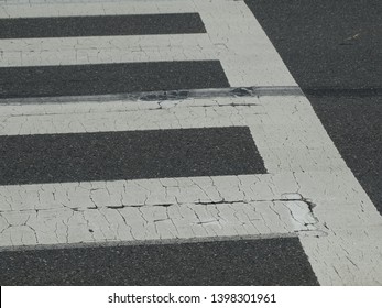 Crosswalk Along The Henry Hudson Trail