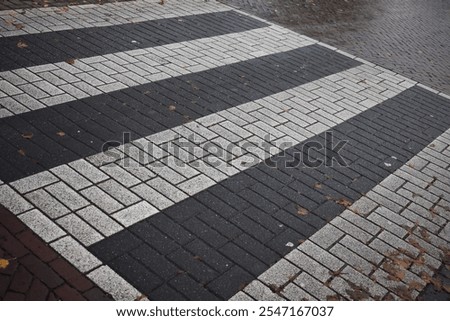 Similar – Image, Stock Photo all over Pedestrian