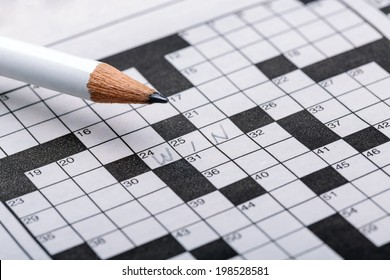 1,272 Newspaper crossword puzzle Images, Stock Photos & Vectors ...