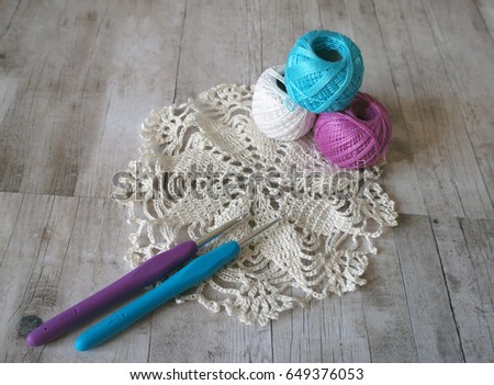 crotchets and clews of yarn