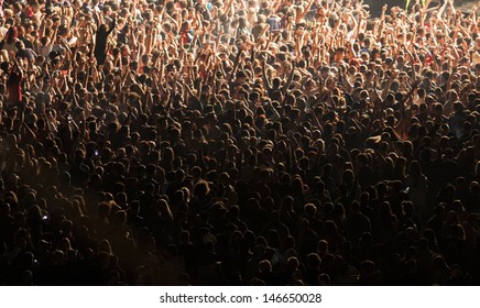 Crowd at concert - Shutterstock ID 146650028