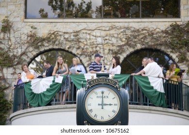 Crowd At Keenland Racetrack