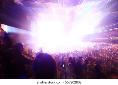 Crowd, People's Heads In The Dark, Concert, Hands