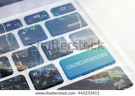 CROWDFUNDING : Green button keyboard computer