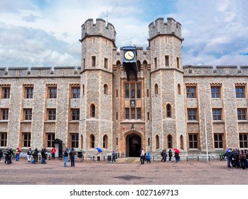 Crown Jewels Of Tower Of London, UK