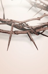 Crown of thorns symbolizing the sacrifice, suffering and resurrection ...