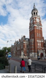 Croydon, UK - August 1 2015: Croydon Clocktower Town Hall, Library, Museum And Arts Space