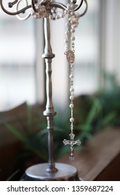 Crucifix in decoration