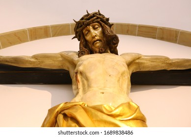 Crucifixion Detail From Jesus Christ,  Statue