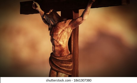 Crucifixion on the Golgotha ​​of Jesus