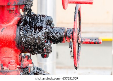 Crude Oil Leak At Stuffing Box Beam Pump