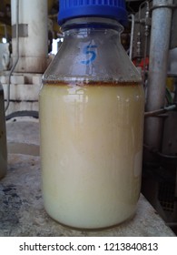 Crude Oil Sample From The Field