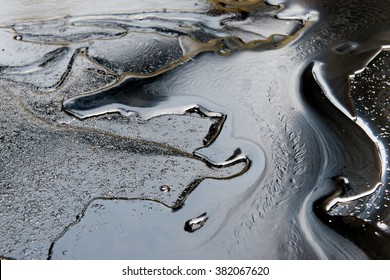 crude oil surface background textured - Shutterstock ID 382067620