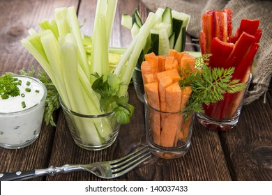 Crudites Stripes (fresh Diet Food)