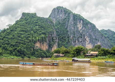 Cruise the Mekong River in  Luang Prabang ,Laos