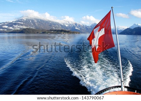 Cruise on Lake Lucerne,Switzerland