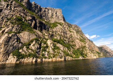 Cruise On The Lysefjord Fjord In Norway