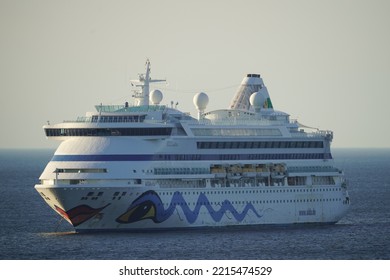 Cruise Ship Aidavita In The Baltic Sea.  Estonia August 2022.