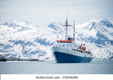 Cruise Ship, On An Expedition To Antarctica