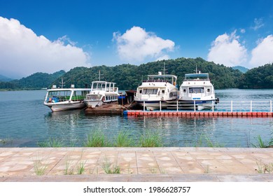 Cruise Ship Terminal In Mount Lu, China