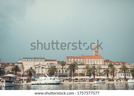 Similar – Seaside promenade of Split, Croatia