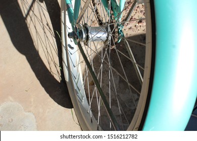 Cruiser Whitewall Tire In Desert