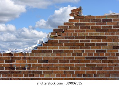 15,652 Brick Wall Crumbling Stock Photos, Images & Photography ...