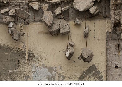 Crumbling Wall, Istanbul, Turkey