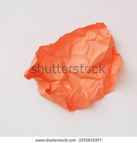 Crumpled balls.garbage paper idea notes trash symbols