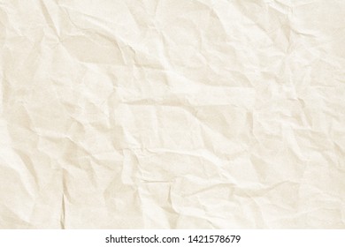 Crumpled Brown Paper Backround Texture
