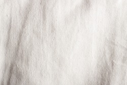 Crumpled Fabric Texture, Cloth Background 