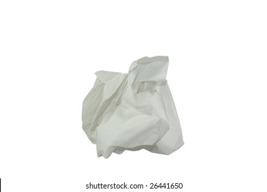 Crumpled Up Paper