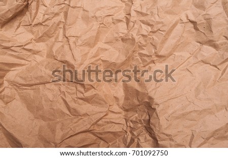 Crumpled paper as a background