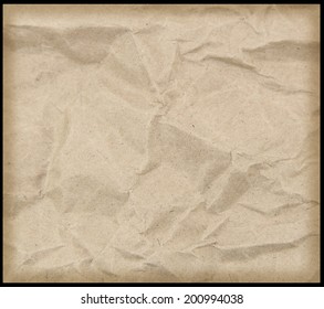 Crumpled paper for background usage  - Shutterstock ID 200994038