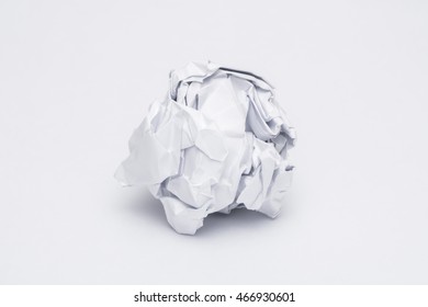 Crumpled Paper Ball