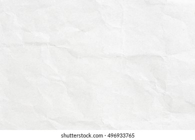 Crumpled paper texture - Shutterstock ID 496933765